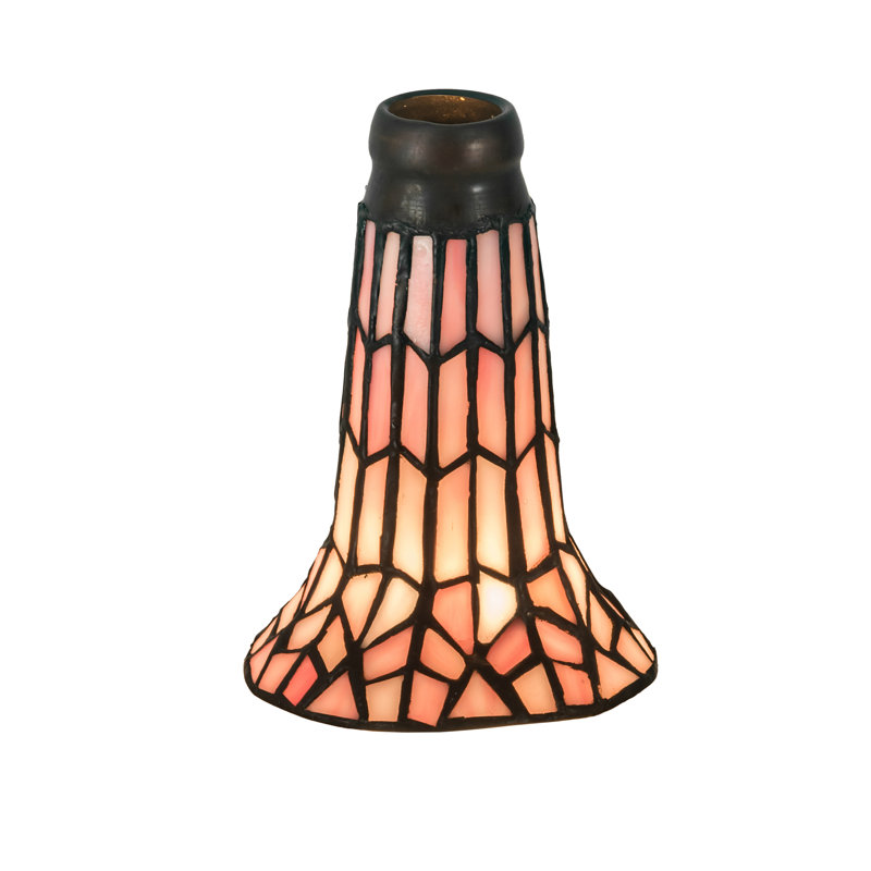 Bloomsbury Market 5.75" H Glass Bell Lamp Shade ( Screw On ) Wayfair